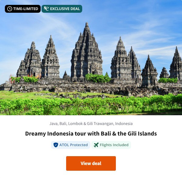 Dreamy Indonesia tour with Bali & the Gili Islands