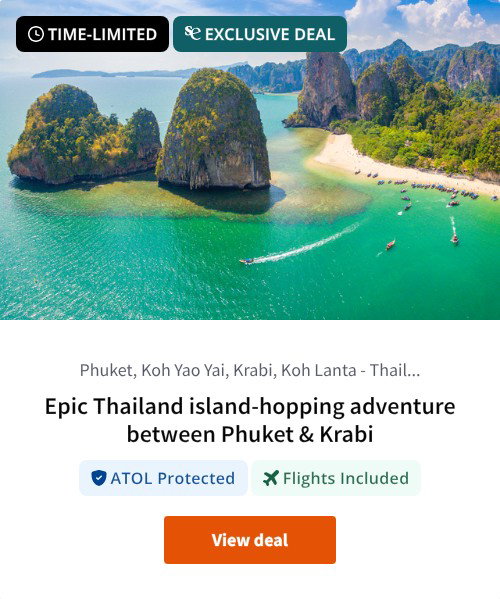 Epic Thailand island-hopping adventure between Phuket &amp; Krabi