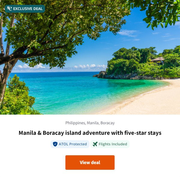 Manila & Boracay island adventure with five-star stays