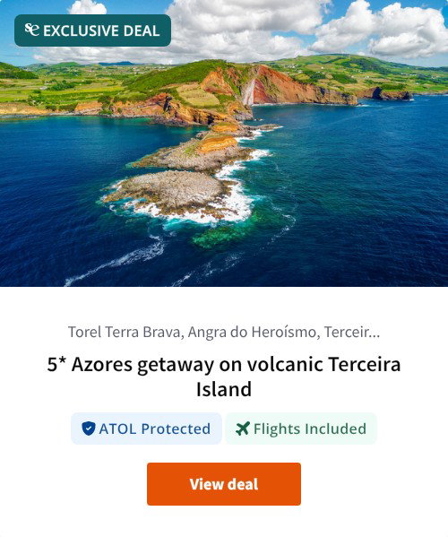 5* Azores getaway on volcanic Terceira Island