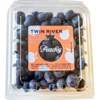 Peachy Blue Blueberries