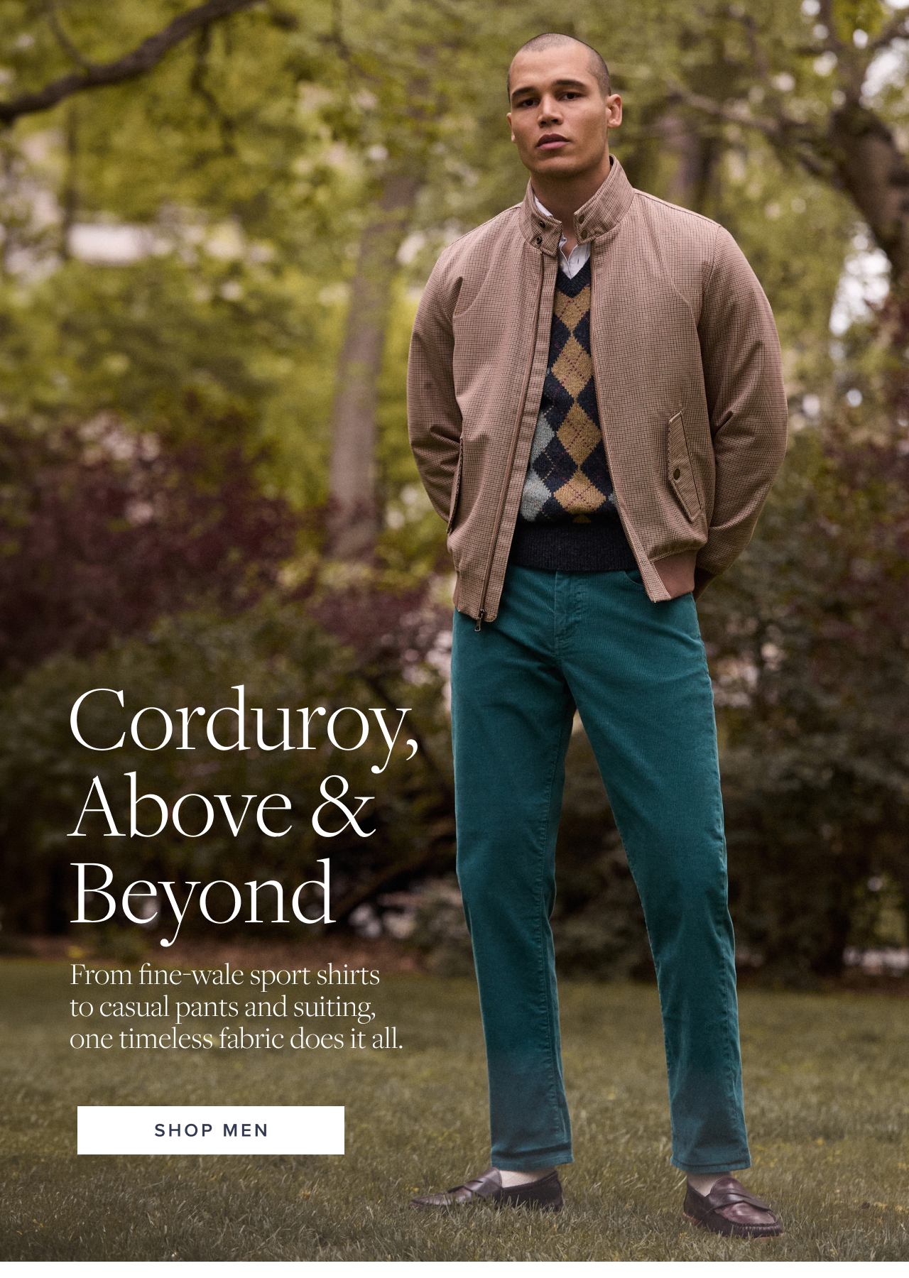 Corduroy, Above and Beyond Shop Men