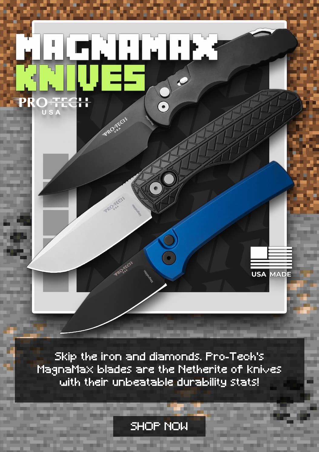 Pro-Tech MagnaMax Knives