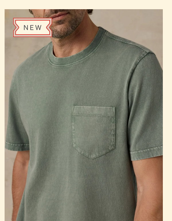 Short-Sleeve Recycled Cotton Tee