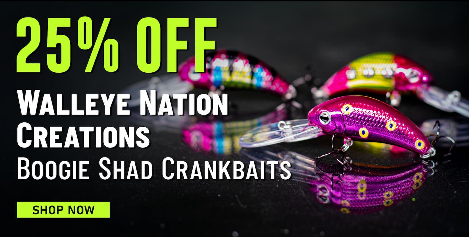 25% Off Walleye Nation Creations Boogie Shad Crankbaits Shop Now