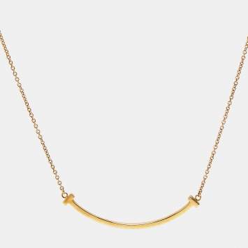 T Smile Small 18k Rose Gold Ne