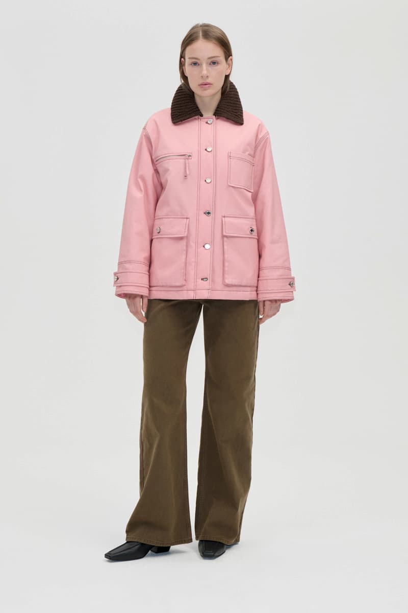 Workwear Boxy Jacket - Haze Pink
