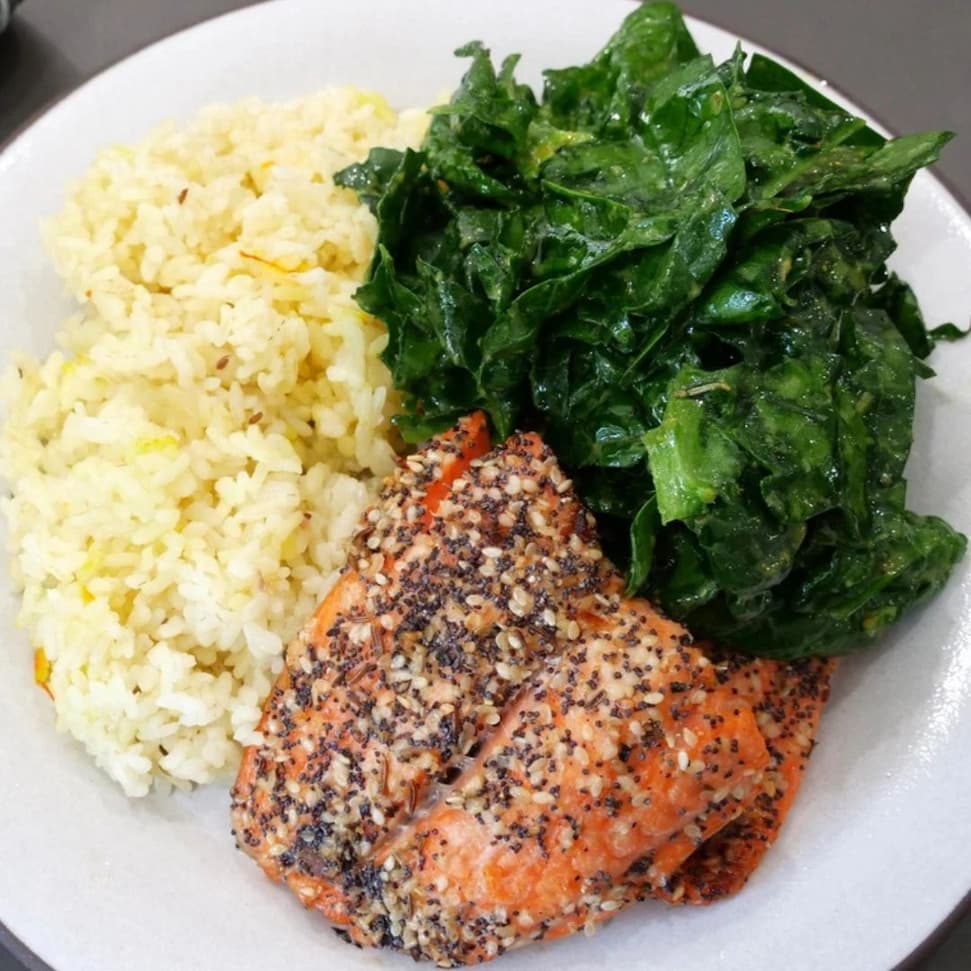 2-ingredient salmon from Burlap and Barrel
