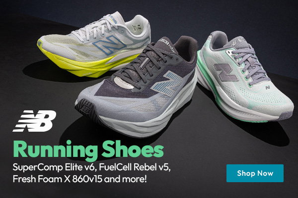 New Balance (logo) Running Shoes | SuperComp Elite v6, FuelCell Rebel v5, Fresh Foam X 860v15 and more! Shop Now