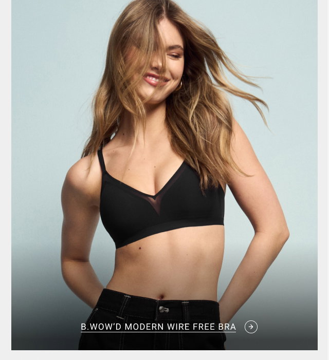 b. wow'd Modern Wire Free Bra
