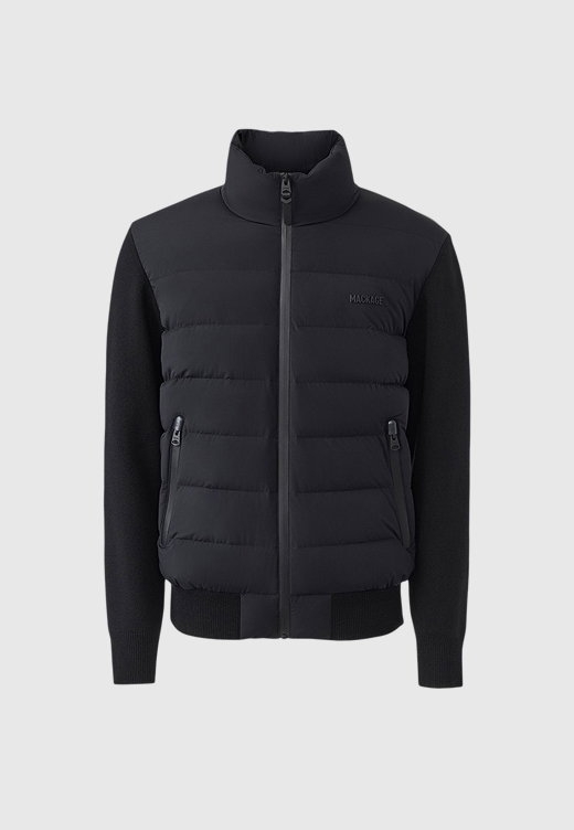 HANEY-CITY Hybrid light down jacket