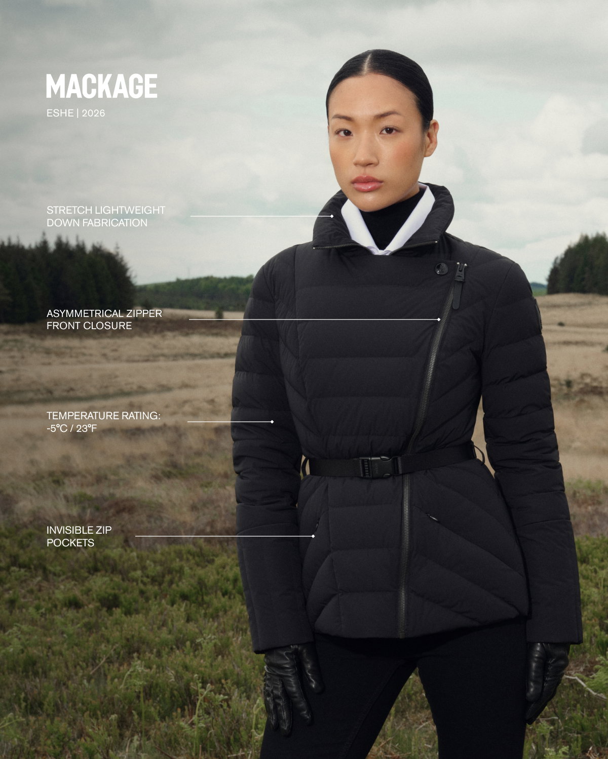 ESHE Lightweight down jacket
