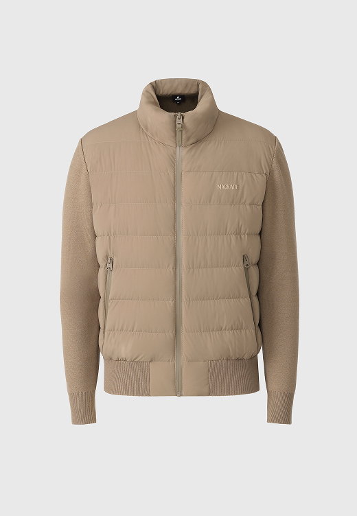 HANEY-CITY Hybrid light down jacket
