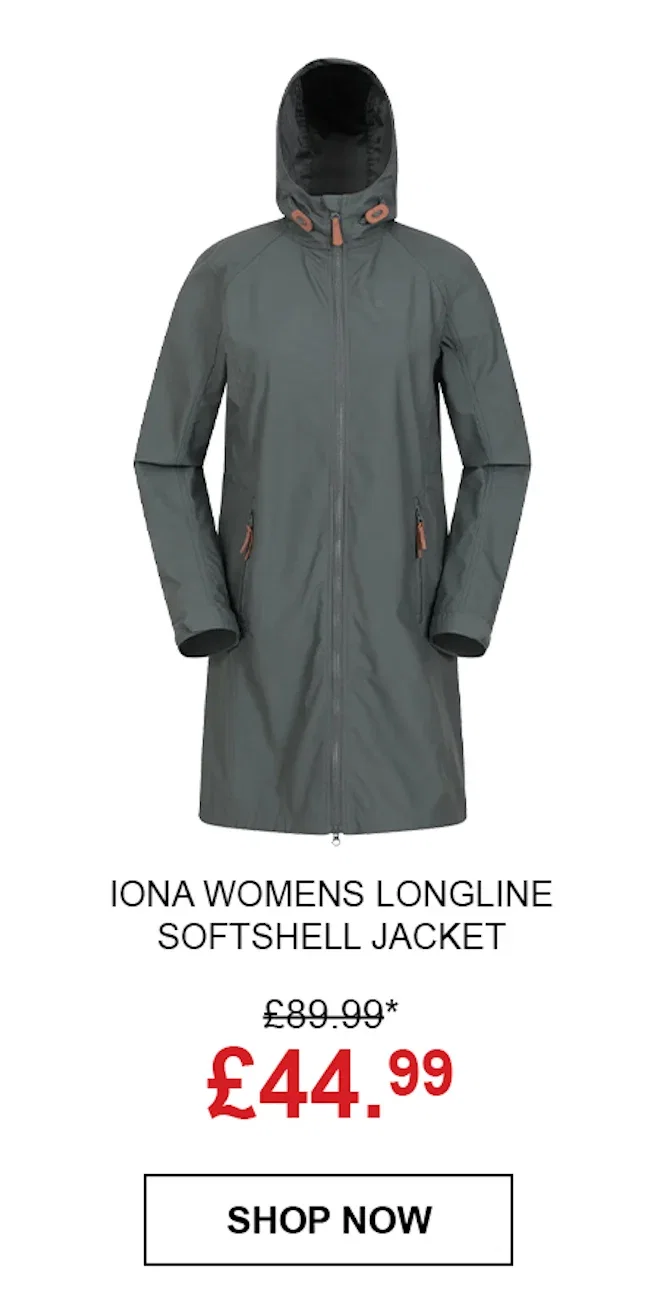 Iona Womens Longline Softshell Jacket