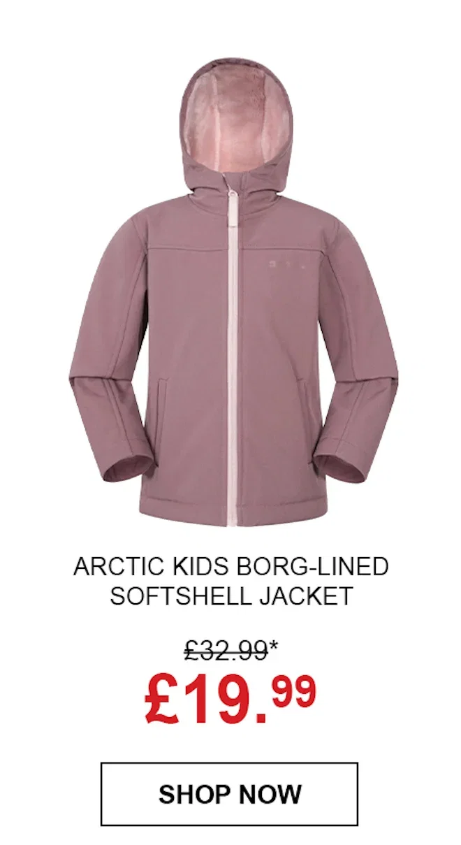 Arctic Kids Borg-Lined Softshell Jacket