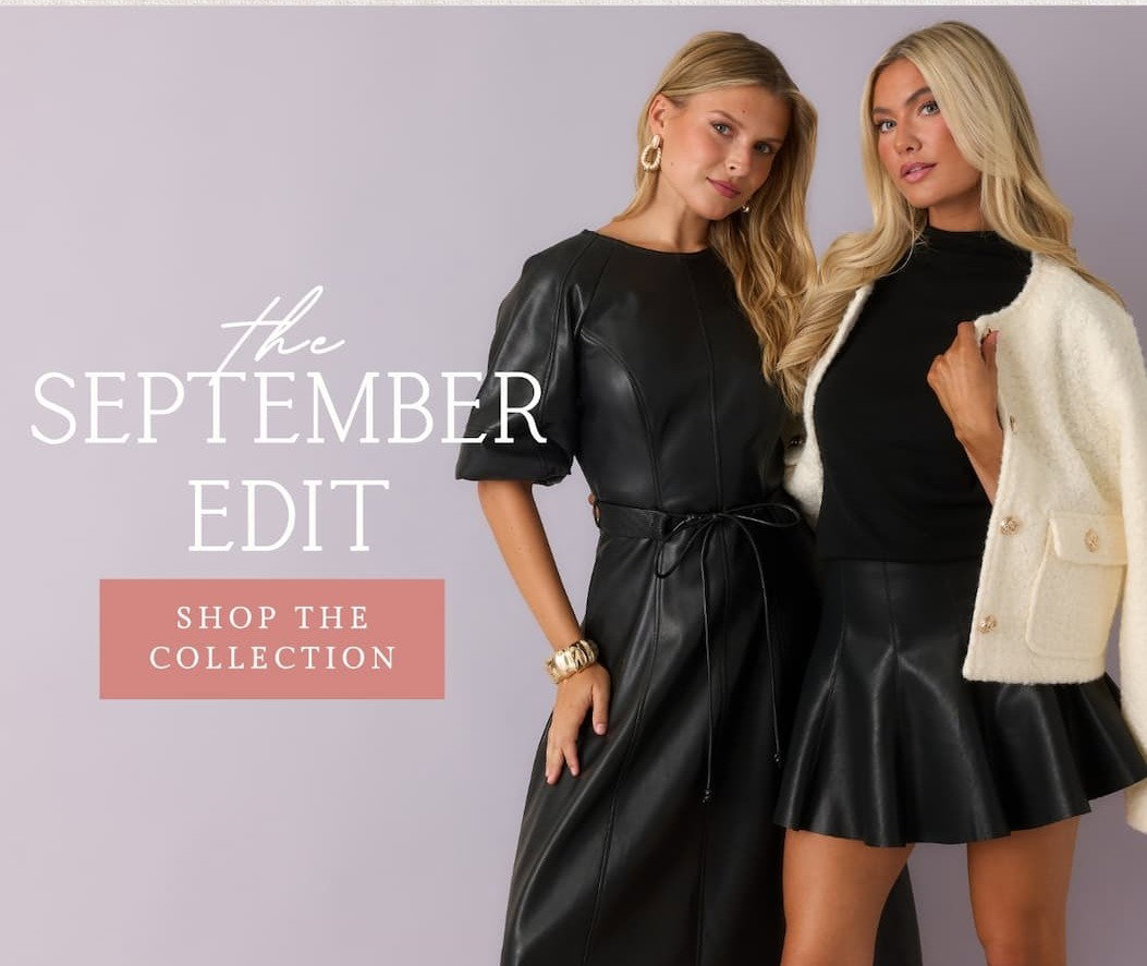 "The September Edit. Shop the Collection."