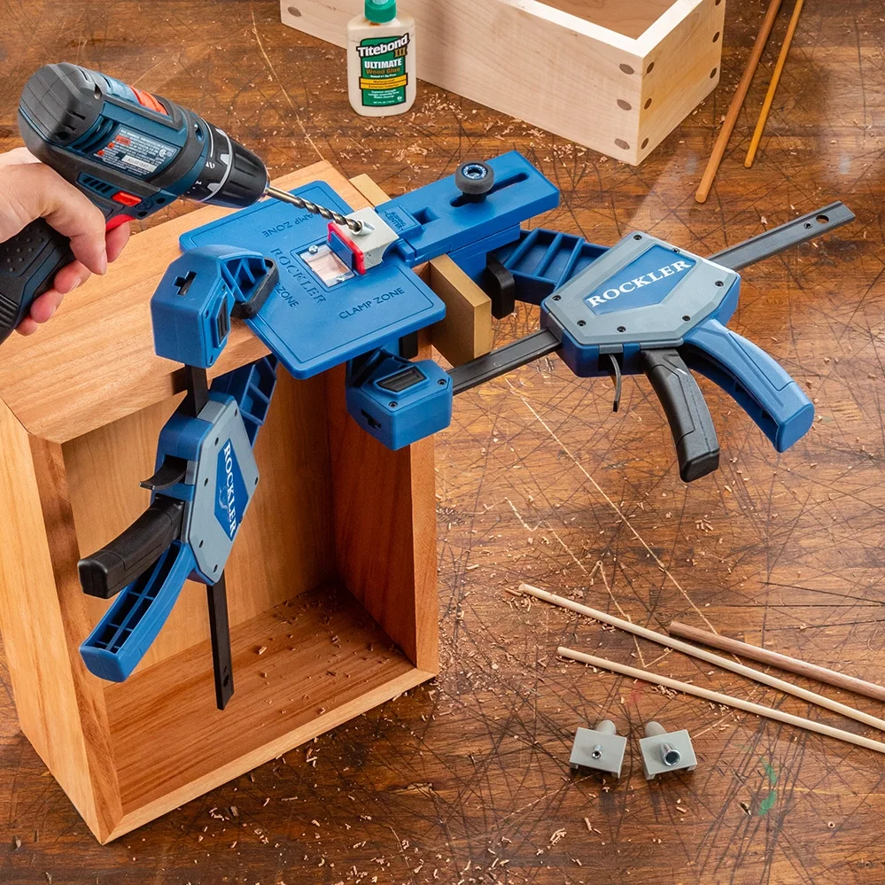 18'' Rockler Heavy-Duty One-Handed Bar Clamp