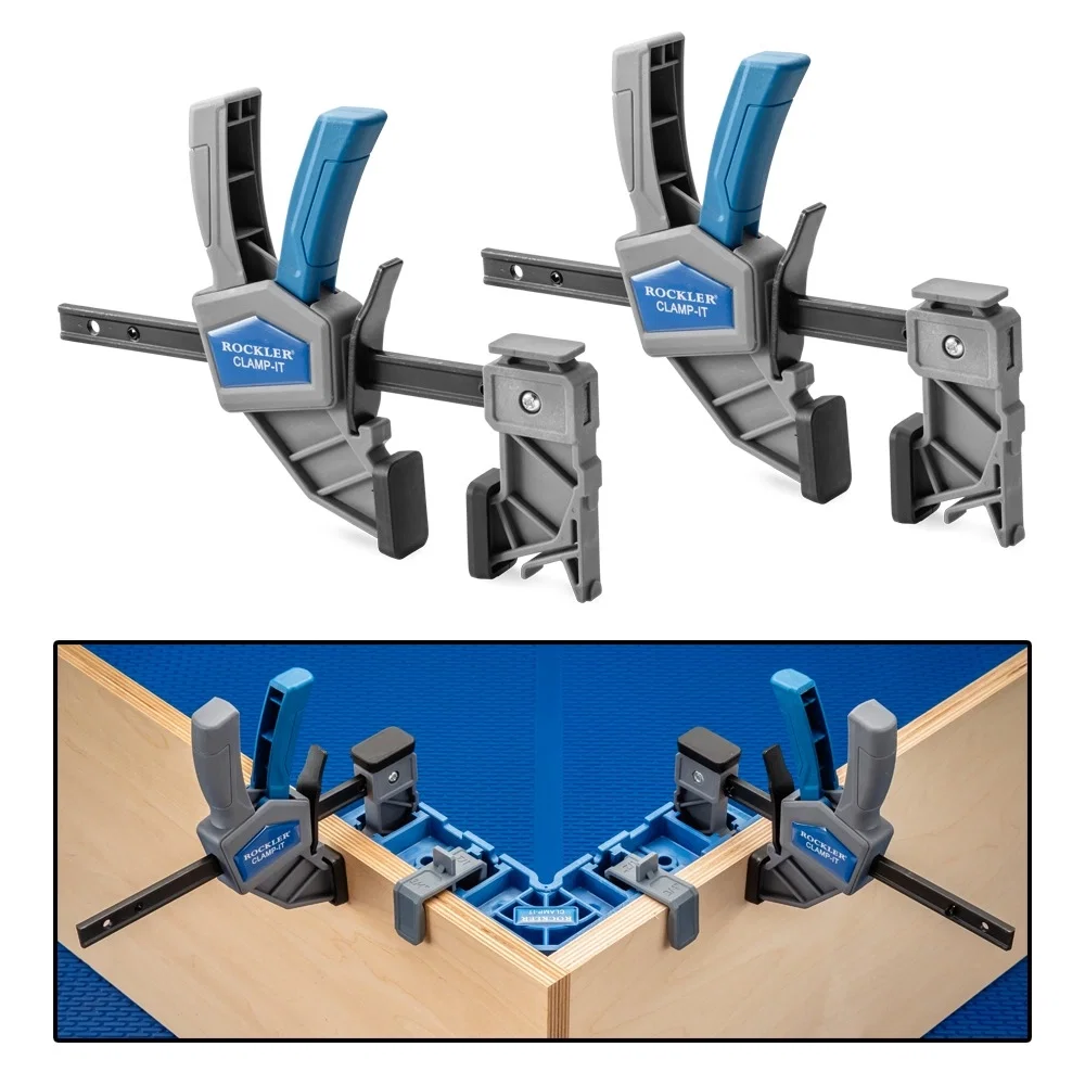 Rockler Clamp-It Trigger Clamps, 2-Pack