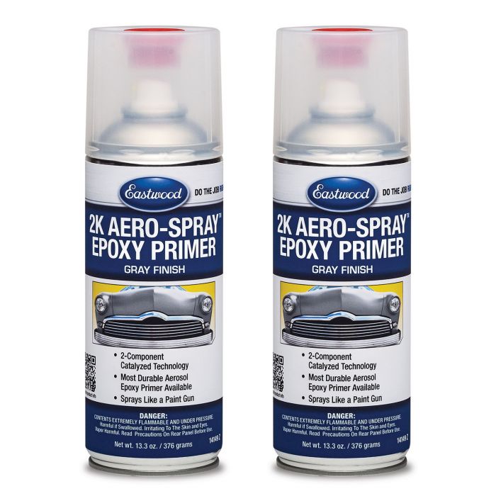 Eastwood 2k AeroSpray Epoxy Primer Gray 2pc