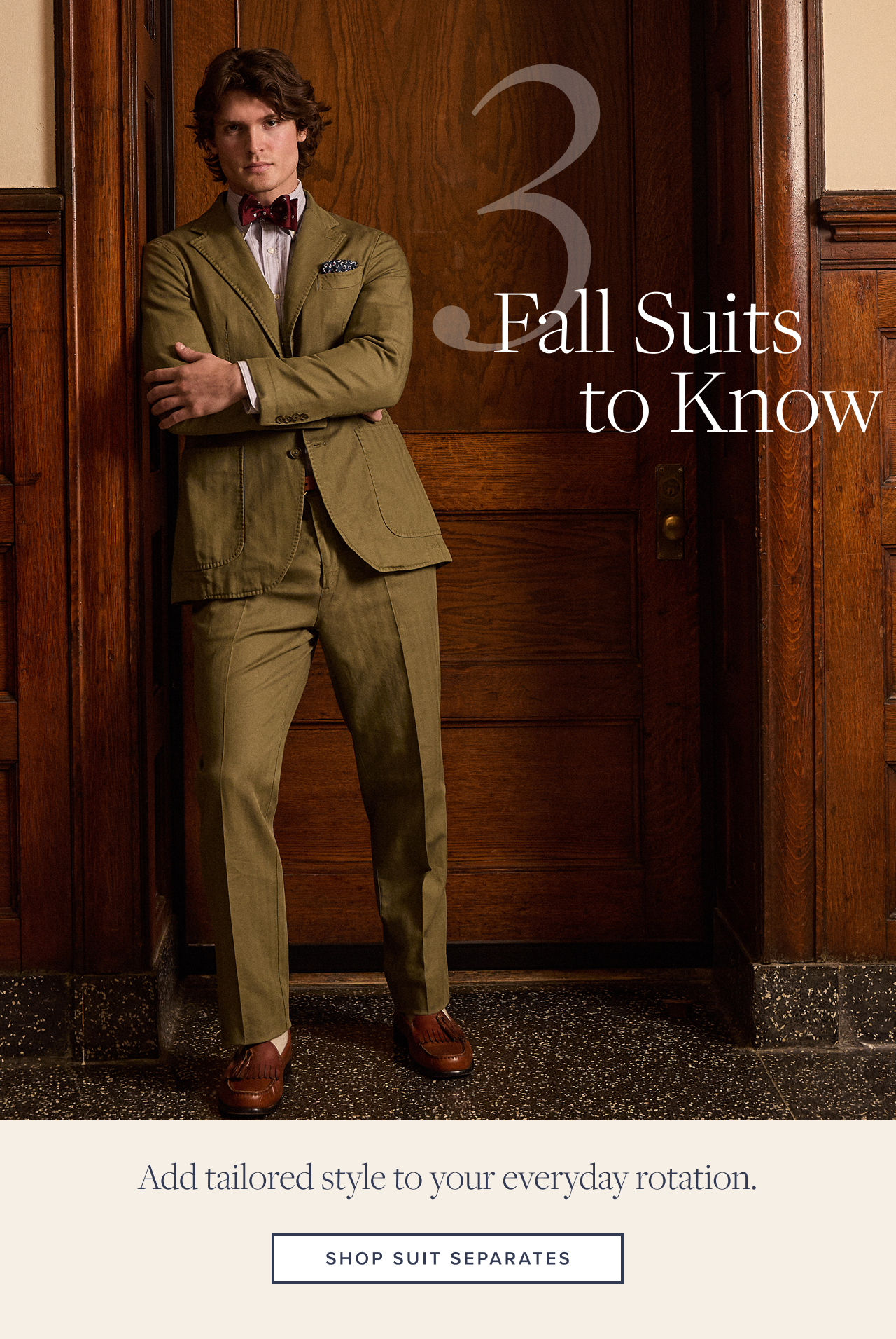 3 Fall Suits to Know Shop Suit Separates