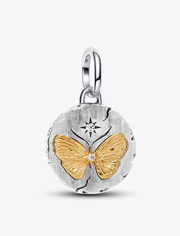 Butterfly Medallion Charm