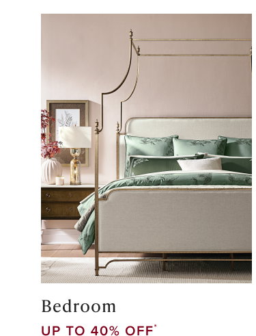 Shop up to 40% Off Bedroom