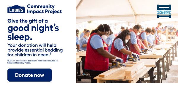Give the gift of a good night’s sleep. Donate now