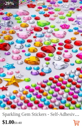 Sparkling Gem Stickers - Self...