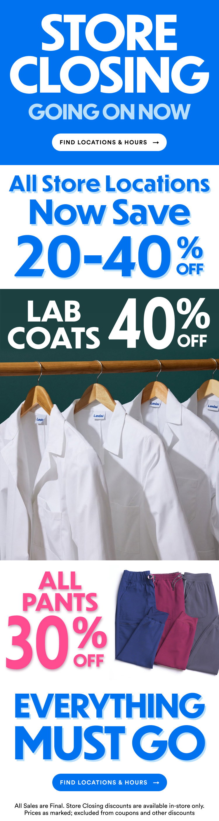 Store Closing Going On Now | Find Locations & Hours