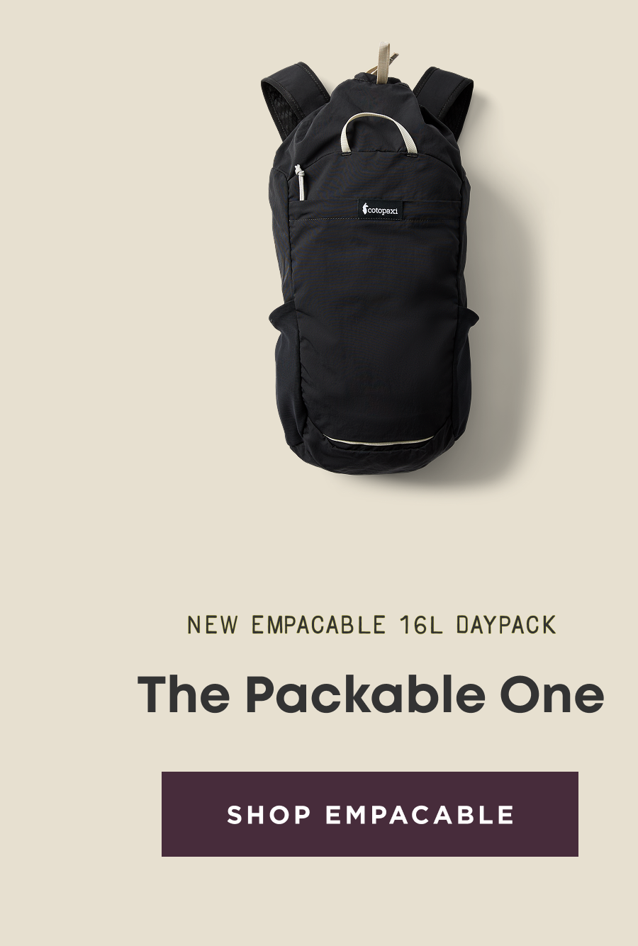 The Packable One
