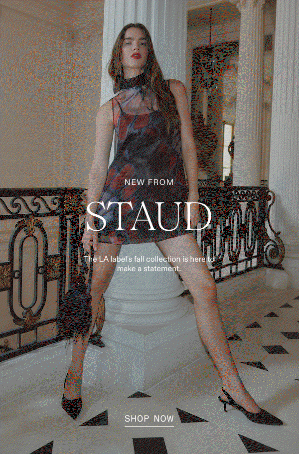 New from STAUD: The LA lavel's fall collection is here to make a statement.