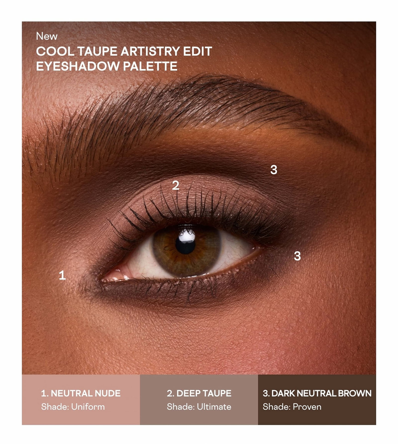 Cool Taupe Artistry Edit Eyeshadow Palette