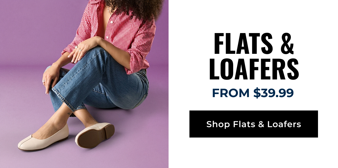 Flats & Loafers From $39.99 | Shop Flats & Loafers