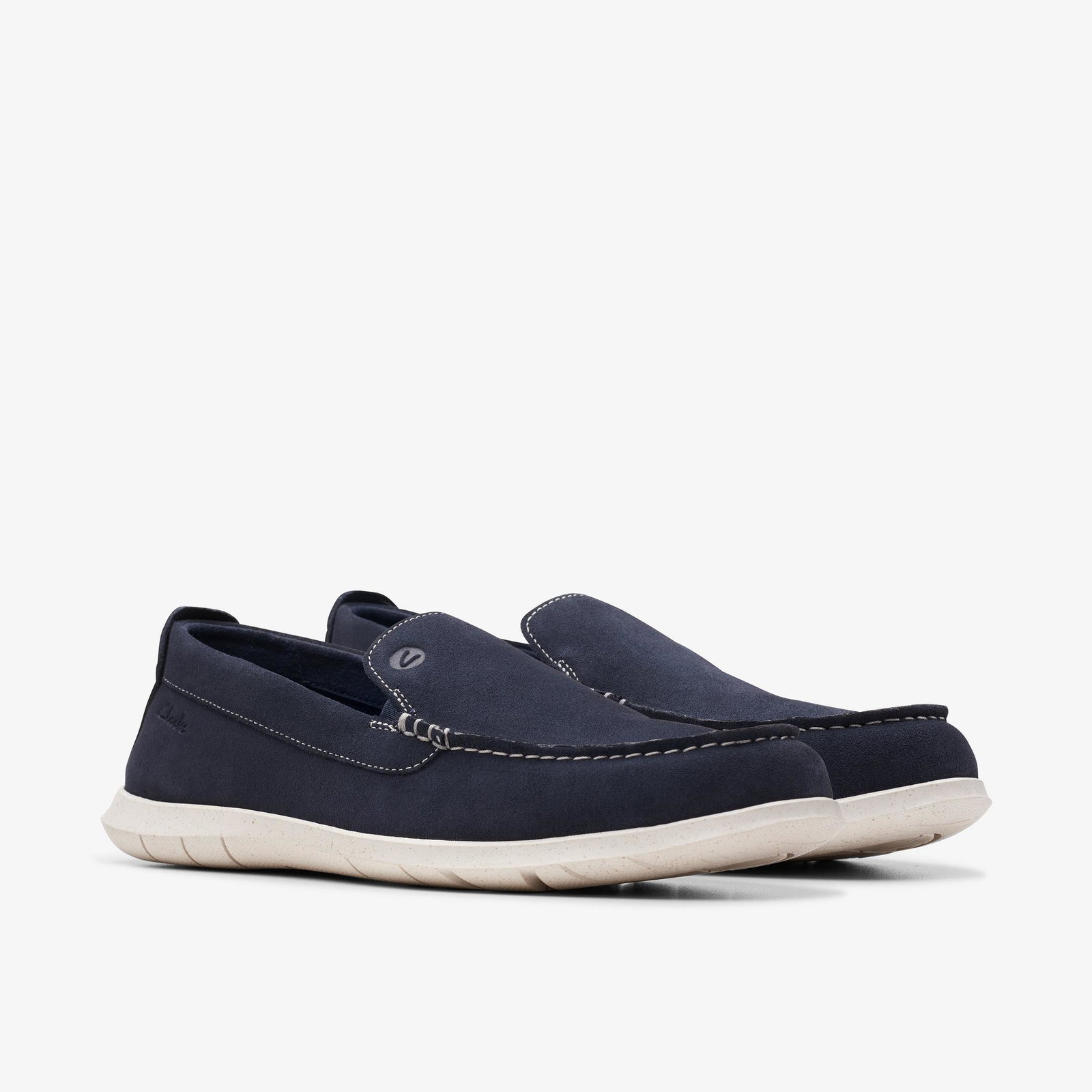Shop Flexway Step Navy Suede