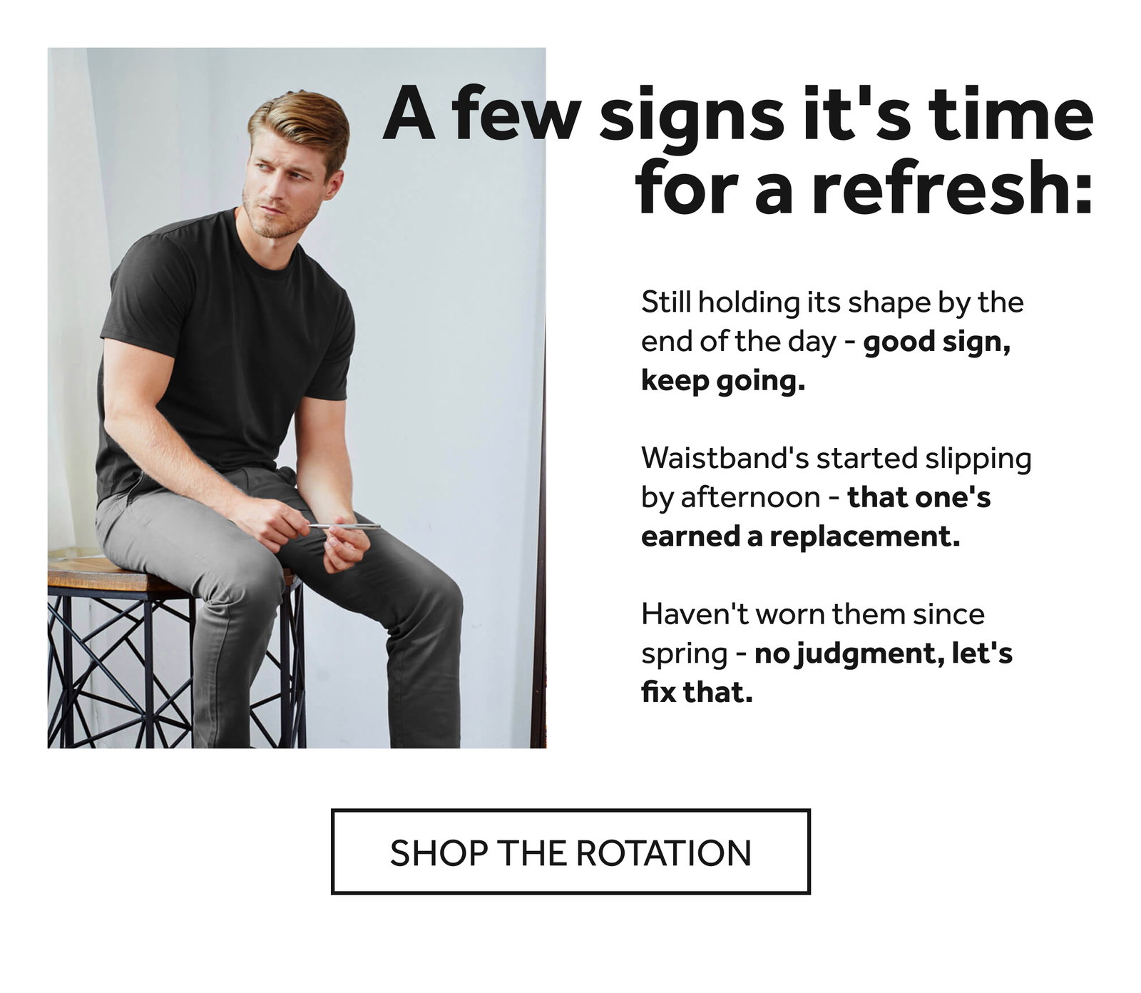 A Few signs it's time for a refresh