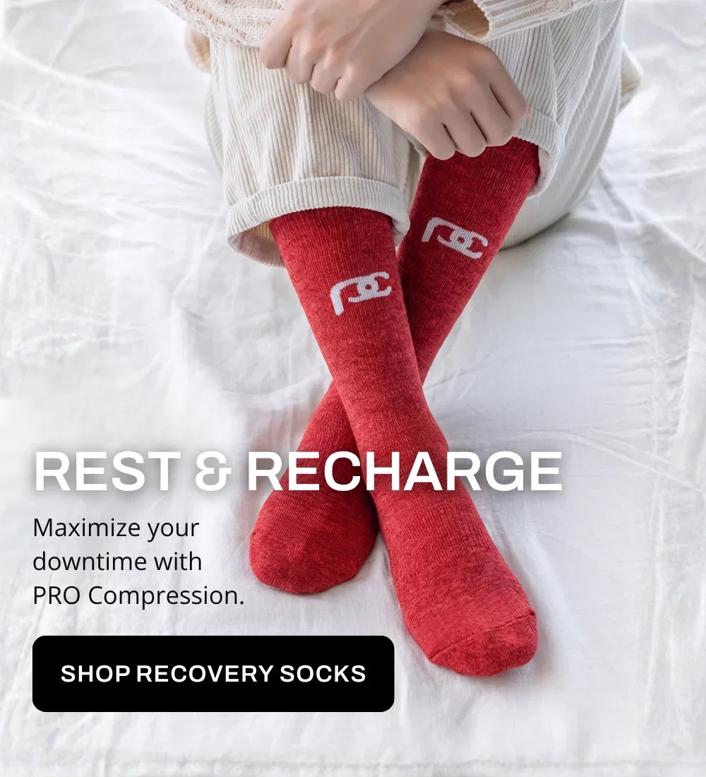 Active recovery starts from the ground up. Slip on a pair today and prep for the week ahead. Grab 5 pairs for $80 + Free Shipping with code SOCK80.