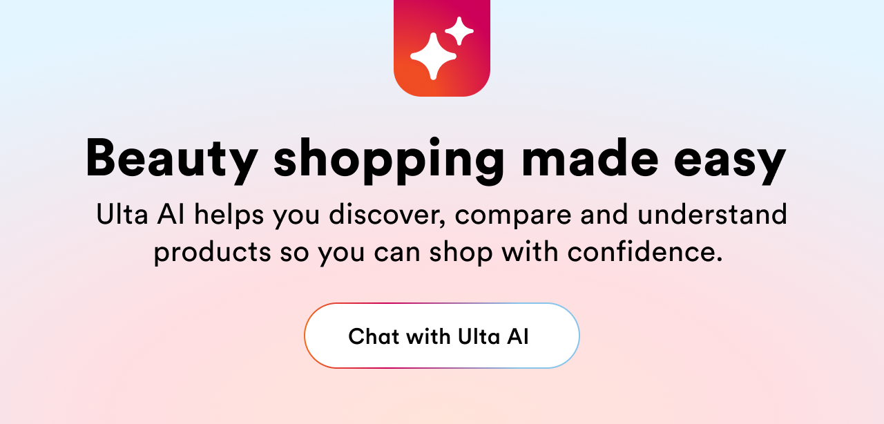 Beauty shopping made easy | Ulta AI helps you discover, compare and understand products so you can shop with confidence.