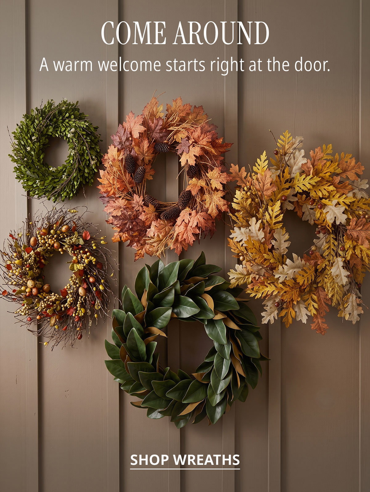 Shop wreaths