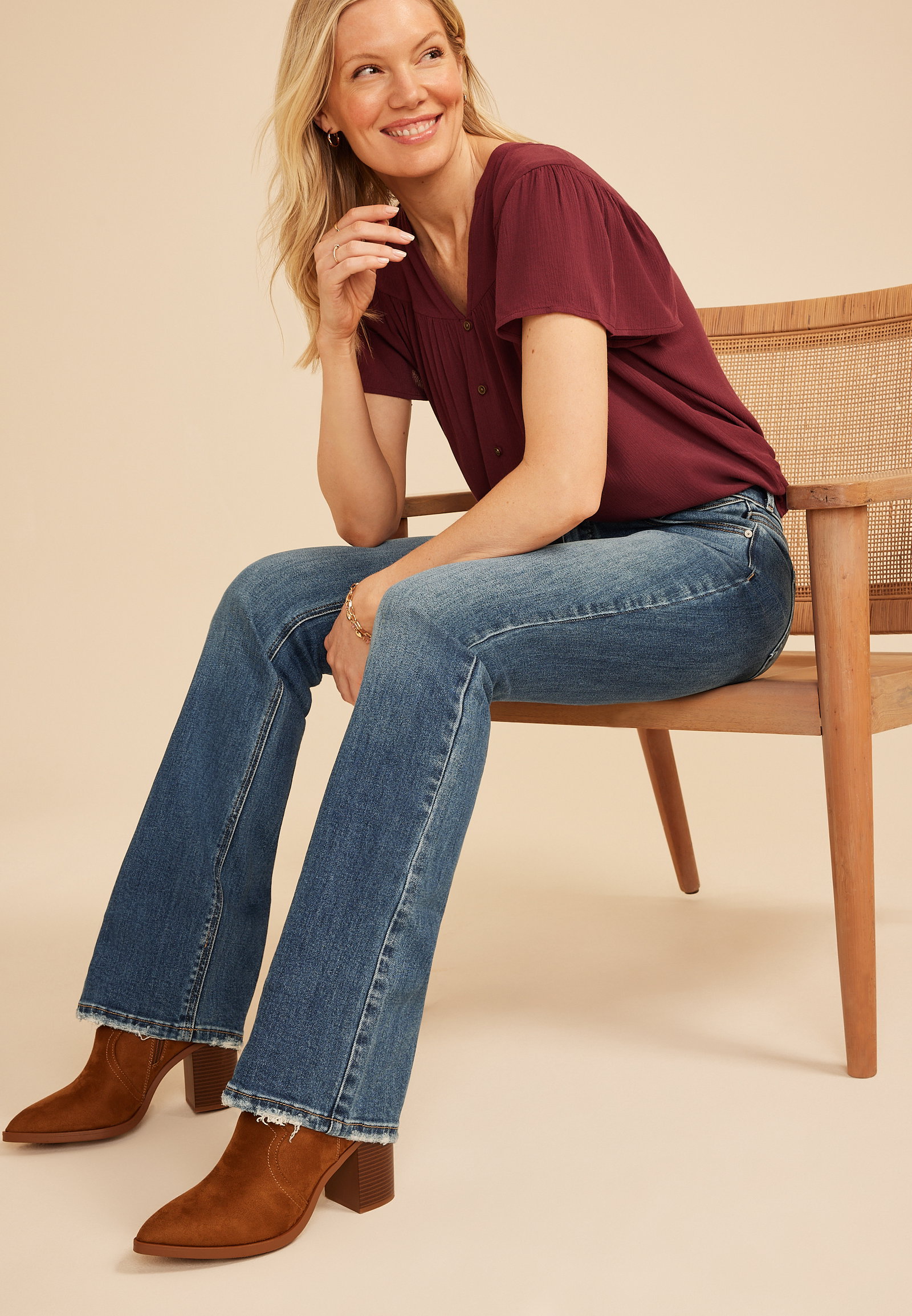 Image of maurices product left in shopping bag