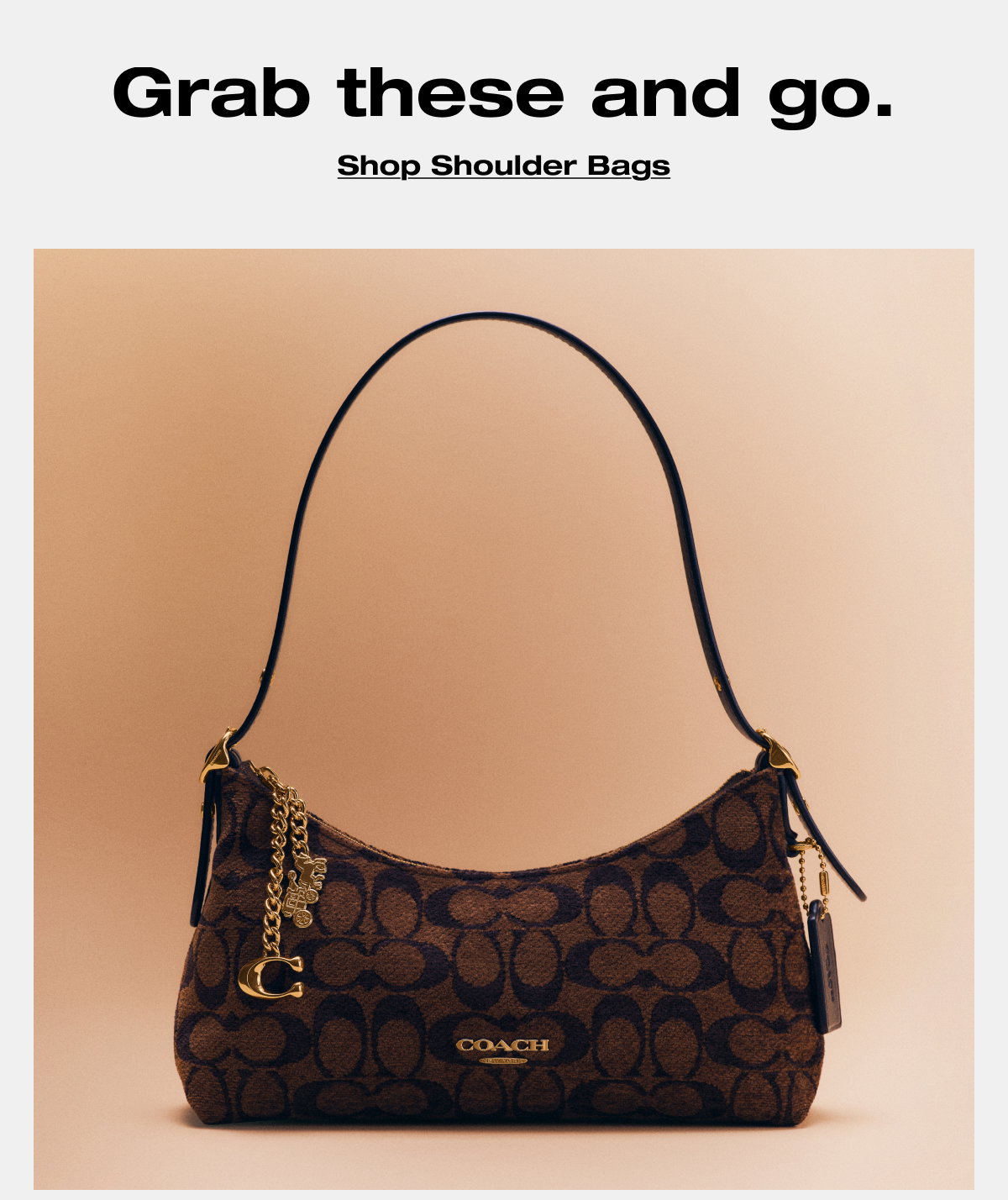 Grab these and go. Shop shoulder bags