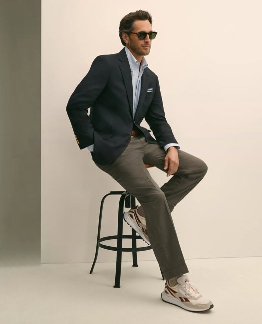 Image of Traditional Fit Wool 1818 Blazer