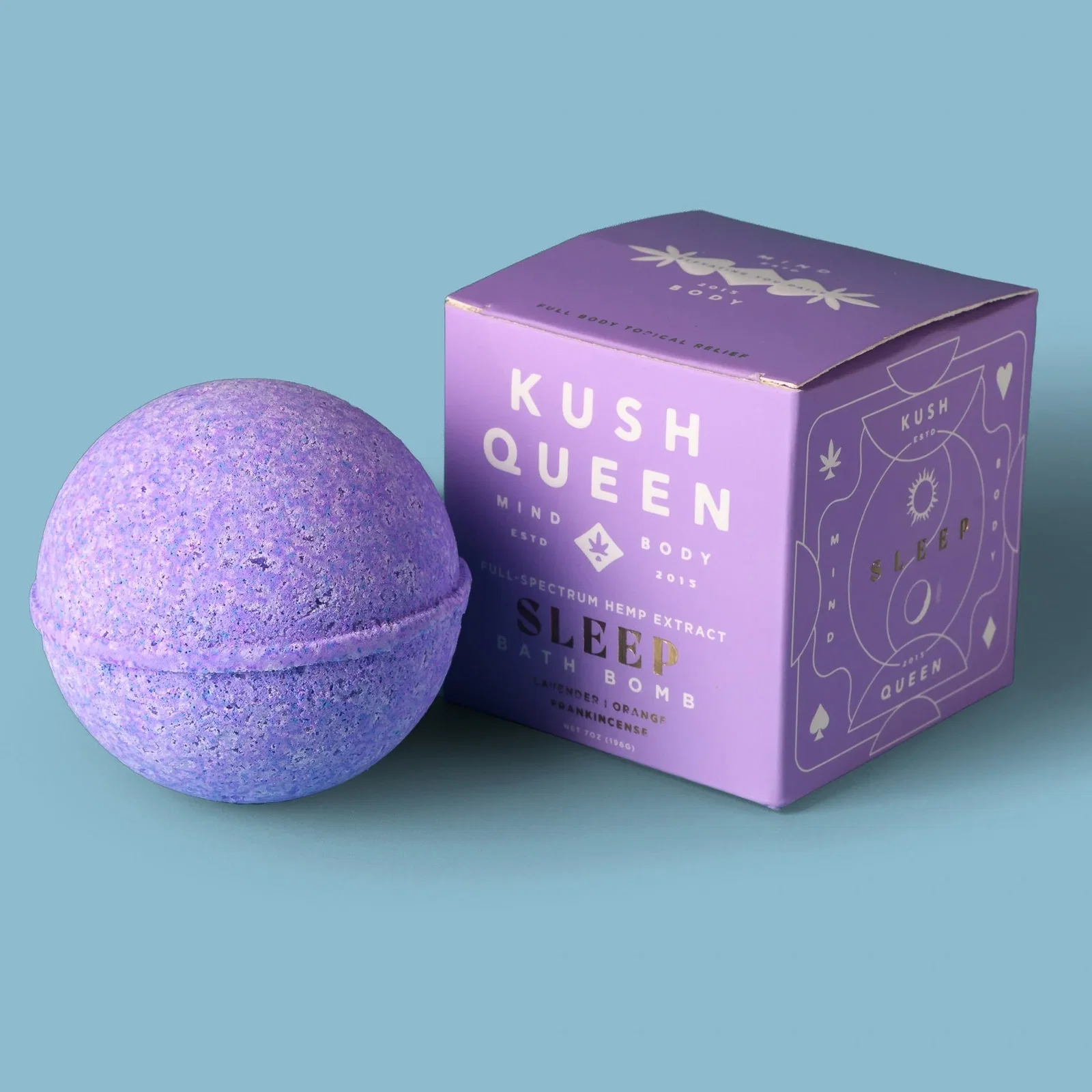 Image of Sleep 2:1 CBD & Delta 9 THC Bath Bomb