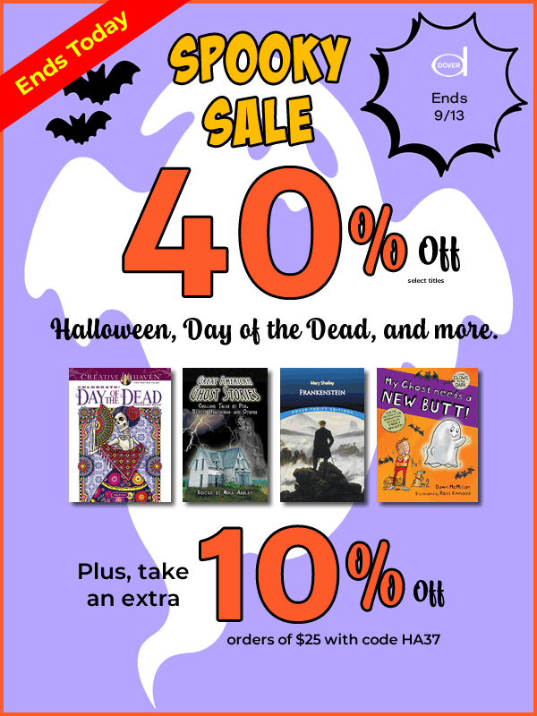 Spooky Savings: 40% Halloween Books + 10% Bonus