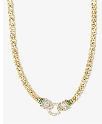 Jaguar Cuban Chain Necklace 6.8mm