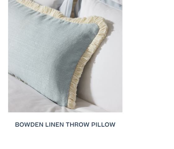 Bowden Pillow Cover