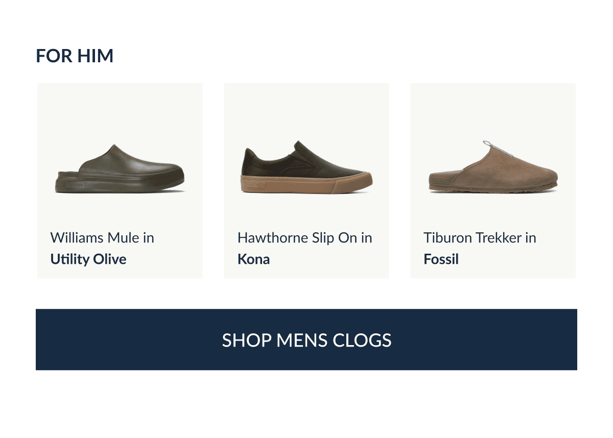 Shop Mens Clogs
