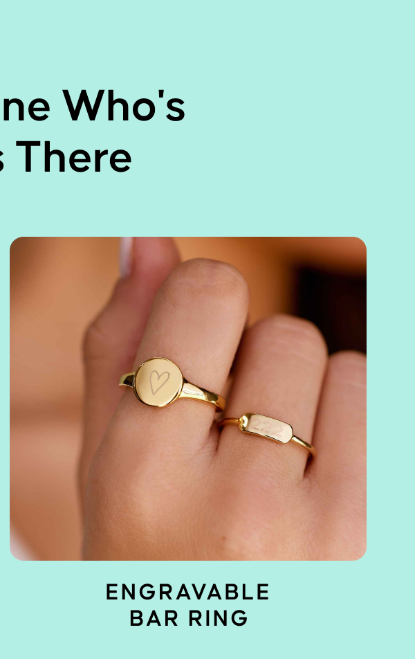 Engravable Bar Ring