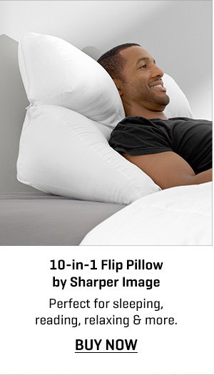 10-in-1 Flip Pillow by Sharper Image