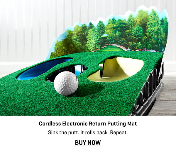 Cordless Electronic Return Putting Mat