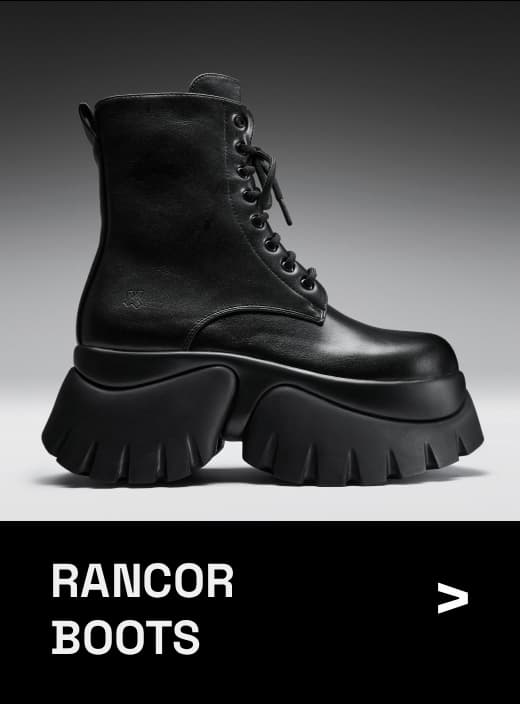 Rancor Lace up 'Monster' Boots
